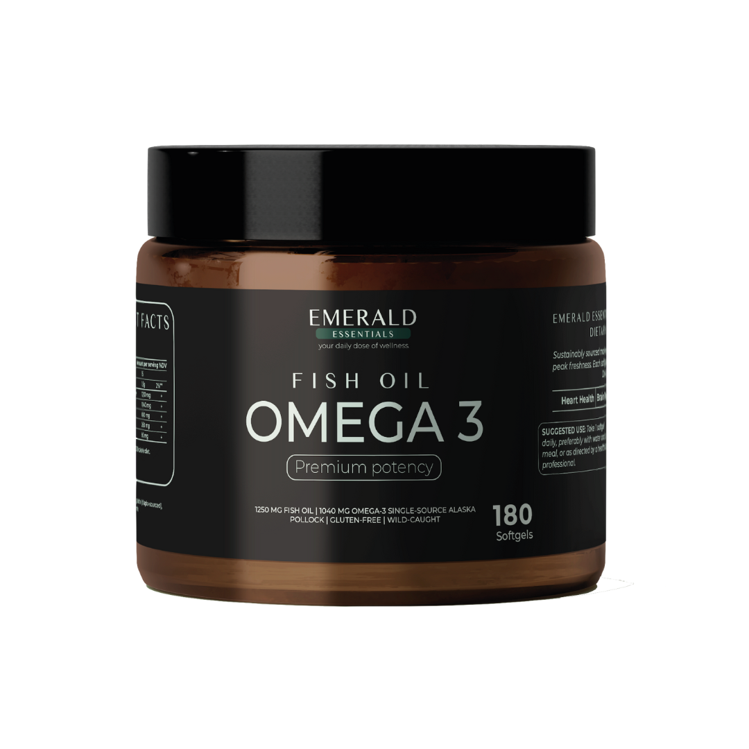 Premium Omega-3 Fish Oil – 1250mg