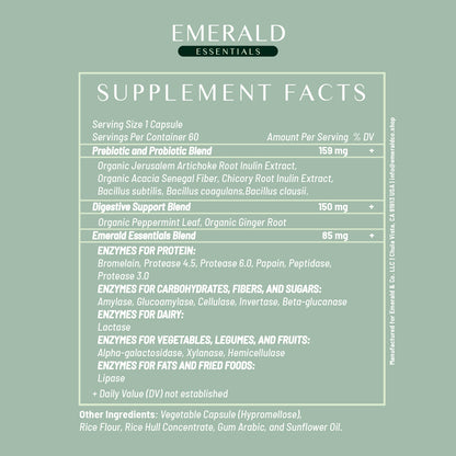 Digestive Enzymes with Prebiotics & Probiotics