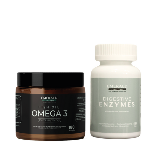 Wellness Bundle – Omega 3 + Emerald Enzymes